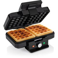 Tristar Waffeleisen 1000W 2 Waffeln Schwarz