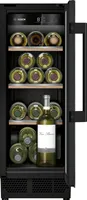 Bosch Weinkühlschrank mit Glastür, 82x30 cm KUW20VHF0