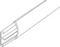 Kanal gr - Installationsrohr auf dem Boden 50x13mm