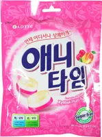 Lotte Bonbon Pflaume Pfirsich Geschmack 60g