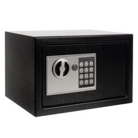 Heimtresor Tresor Elektronischer Safe mit Zahlenschloss und Schlüsselcode 22627