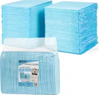 Trainingspads Welpen Pee Pee Pads für Hunde Hygienische Unterlage für Haustiere Trainingsunterlagen Training 80x120 cm 50 Stück