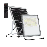 LED- Fluter Solar 20W 100lm/W IP 65 mit Fernbedienung 6000K Kaltweiß