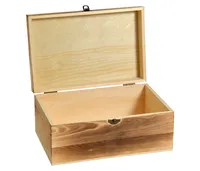 Holzboxen geflammt Aufbewahrungsbox Holz Regal Dekoration, Größe wählen:27x12x17 cm