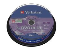 Verbatim DVD+R DL 8.5 GB 10er Spindel