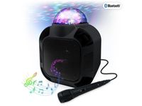 Bluetooth Karaoke- Lautsprecher mit Mikrofon,12000mAh Akku Mini USB AUX