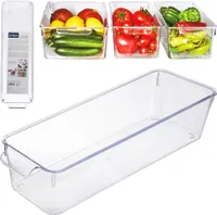 Orion Kühlschrankschublade Kühlschrank-Aufbewahrungsbehälter Kühlschrankorganizer 32,5x10x7,5 cm