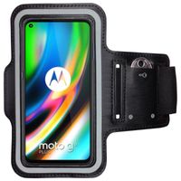 CoverKingz Sportarmband für Motorola Moto G Pro Armtasche mit Schlüsselfach Moto G Pro Sport Laufarmband Handy Armband Schwarz