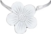 Vintage Blumenfenster Vorhangschnalle Magnetische Tiebackhalter Schlafzimmer Wohnkultur-Weiß