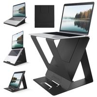 Nomadius X Stand - Faltbarer Laptop Ständer - Sitz Steh Schreibtisch - 5 Positionen - Tragbar - Laptop, Tablet und iPad Halter - Tablethalter