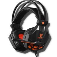 Liocat Gaming Headset Kopfhörer für Gamer Jack 3.5mm mit Mikrofon Stereo Headset Gamer für PC, Laptop, Notebook Plug&Play