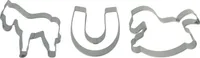 bakeryteam Cutter / Ausstechformen Set PFERD
