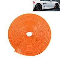 VCTparts Felgenschutz Flexibler Zierstreifen mit Klebeband Orange (8 Meter)