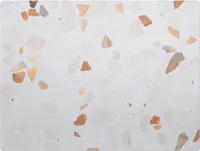 Terrazzo V Pastelech – Ochranná Podložka Pod Židli – Protišmyková – Vinylová – Podložka Na Podlahu – Podložka Do Kanceláře – 120 x 90 cm