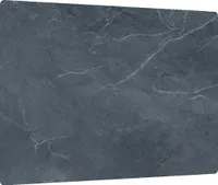 Glas Herdabdeckplatte Schneidebrett ANTHRAZIT MARMOR 52x60 cm Multi-Platte Arbeitsplatte Herdschutz Deko für Küchen Gehärtetes