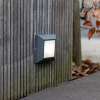 LUTEC Helena LED Aussenwandleuchte 4000 K 4W IP54 Anthrazit