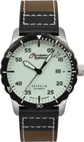 Zeppelin Zeppelin Herrenuhr Eurofighter mit Lederband 72685