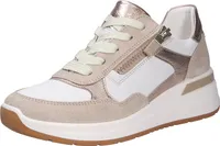 Ara Garda Weite H Damen sportlicher Schnürer in Beige, Größe 8.5