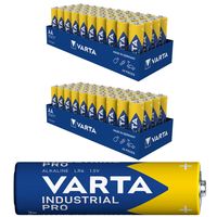 Batterien VARTA 4006, Mignon AA / LR6 Alkaline, Industrial PRO, 1,5V, 80 Stück
