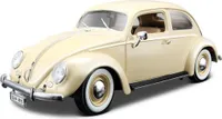 Bburago 18-12029W - Model auta - Volkswagen Beetle 1955 (béžový, mierka 1:18)