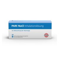 PARI NaCl Inhalationslösung 0,9%, 2,5ml Ampullen 20 Ampullen à 2,5 ml