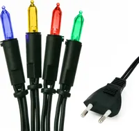 100-tlg. LED-Pisello-Minilichterkette, bunt, innen, EU-Stecker