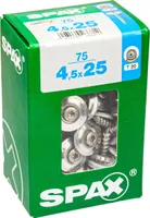 Spax Spenglerschraube A2 T-Star Plus T20 4Cut Dichtscheibe 20Mm L 75 St, 4577000450257