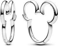 PANDORA Disney Mickey Mouse Damenohrringe, 925er Silber