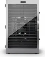 Klarstein Dörrgerät, Dörrautomat für Gemüse, Obst, Pilze & Fleisch, 1500W Edelstahl-Dörrautomat, Trockenautomat mit 16 Metallgitter, Dörrgerät mit 24H Timer & Touch-Display, Food Dehydrator