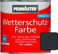 Primaster Wetterschutzfarbe 2,5 L anthrazitgrau