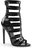 Y-52 Damen Sandale von Pleaser, Schwarz EU 40, US 10