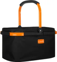 ALUBOX Einkaufskorb schwarz