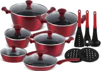 EDENBERG EB-5635 15-teiliges Kochgeschirr-Set