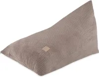 MISIOO 120x80cm Sitzsack Kinder - Komfort für Kinder & Erwachsene - Premium Cord Sitzsack für Gemütlichkeit im Kinderzimmer - Beige