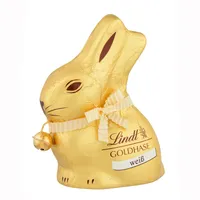 Lindt Gold Bunny Wielkanocna figurka z białej czekolady 50g