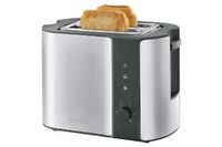 SEVERIN 2-Scheiben-Toaster AT 2589 800 Watt Edelstahl / schwarz