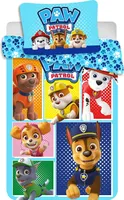 Paw Patrol Babybettwäsche kuschelweiche Kinderbettwäsche 100x135 cm Bettdecke + 40 x 60 cm Kopfkissen-Bezug 100 % Baumwolle