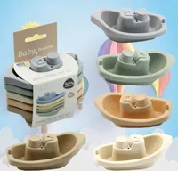 10 Stk Badespielzeug für Kinder Lehrreich Stapelbecher Boot Schwimmendes Boot Badespielzeug für Kleinkinder
