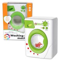 WADER Kinderwaschmaschine Bügelbrett Spielzeug Haushaltsgerät Set Carmen 