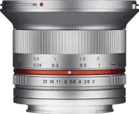 Samyang Weitwinkel Festbrennweite Objektiv 12mm F2.0 APS-C kompatibel mit Sony E