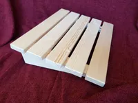 Sauna Kopfstütze Holzkissen Saunakissen 5 Lt.