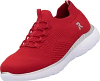 Rieker M5074 33 Damen Sneaker Rot, Rot, Gr. 36
