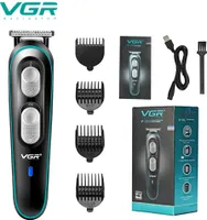 VGR V-055 Professionelle Haarschneidemaschine Männer Wasserdichte Haarschneidemaschine Beauty Tool Wiederaufladbare Drahtlose Haarschneidemaschine Haarschneidemaschine