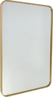Fragix Boston Spiegel Rechteckig - Gold - Metallrahmen - 90x60