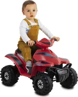 ROLLPLAY ATV Mini Quad Racing 6V červené detské vozidlo do 2 km/h vrátane nabíjačky