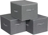 Úložný box Lamons, Sada 3 ks, Sivá
