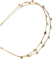 Goldstirnband mit Diamanten