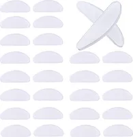 18 Paar Brillen-Nasenpads aus Silikon, selbstklebend, rutschfest, für Brillen, Sonnenbrillen