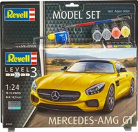 Revell Model Set Mercedes-AMG GT - Auto-Modellbausatz; 67028