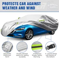 Autoabdeckung für Mini Electric Autoabdeckung Wasserdicht Autoabdeckung  Vollgarage Autoabdeckungen Sonnenschutz-Autoabdeckung(Color:B,Size:Electric)  : : Auto & Motorrad